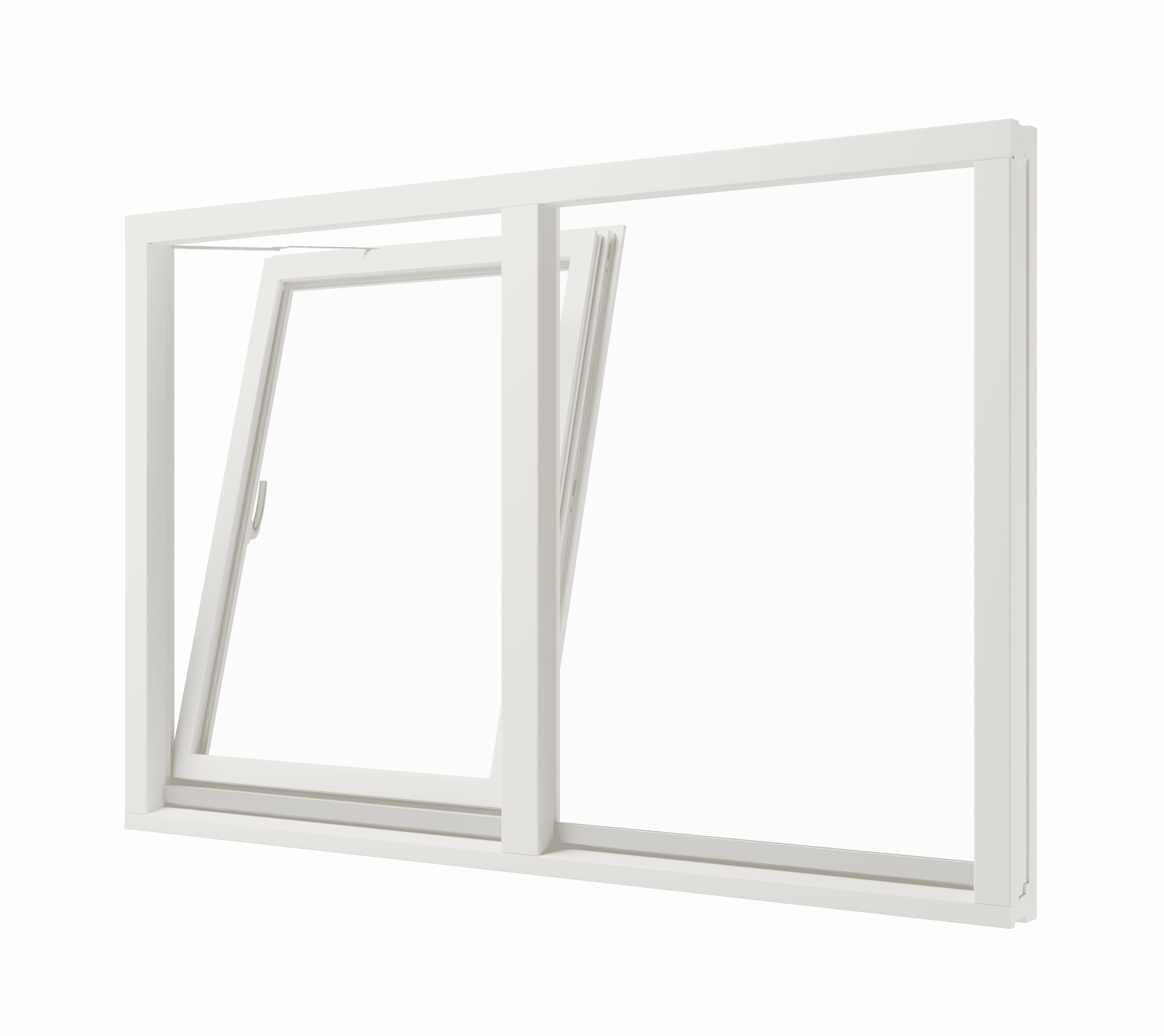 Valraam (links) en vast glas mahonie